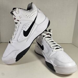 Nike Air Flight Lite Mid Shoes Mens Size 9 White Basketball Sneakers DJ2518-100